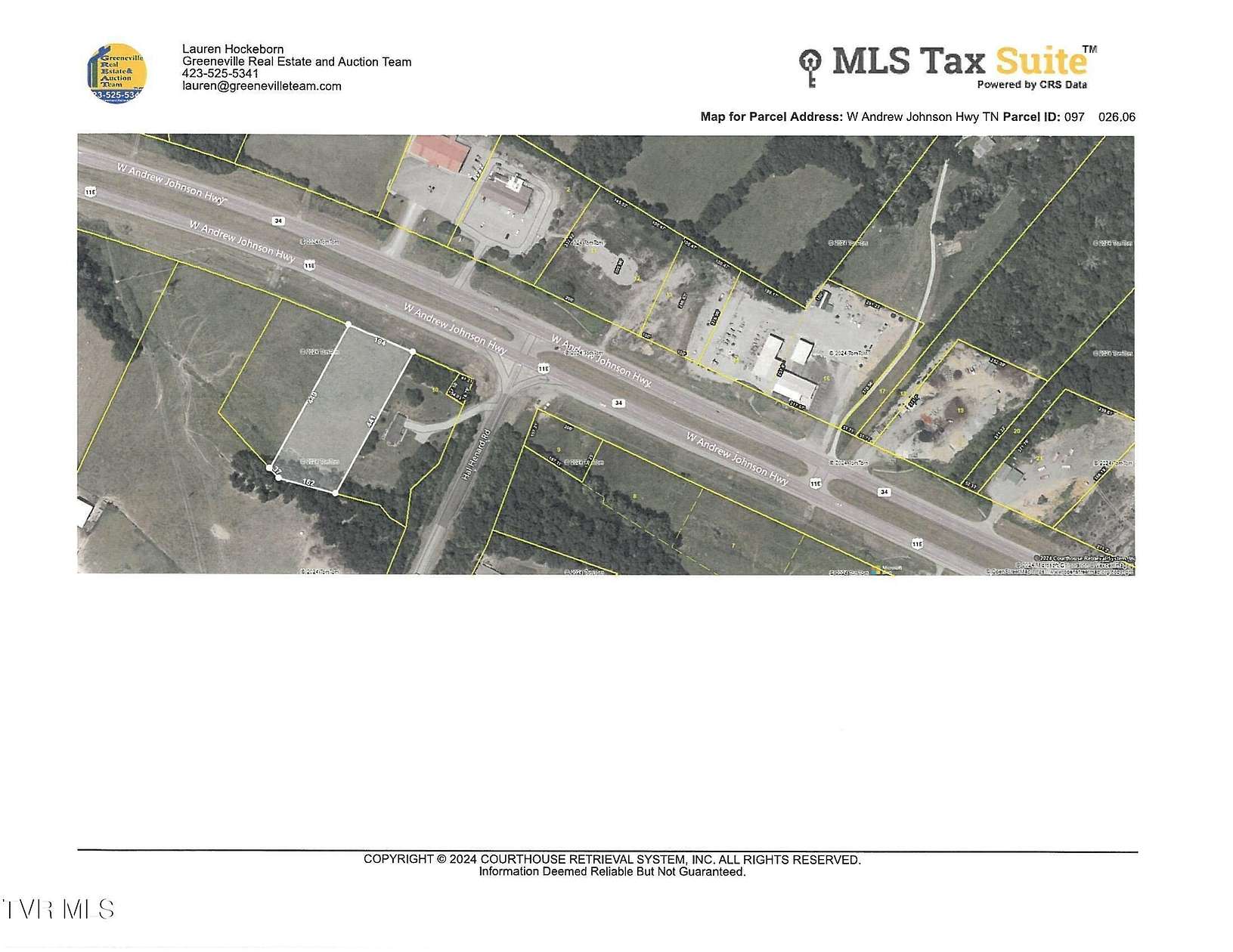 1.61 Acres of Commercial Land for Sale in Greeneville, Tennessee