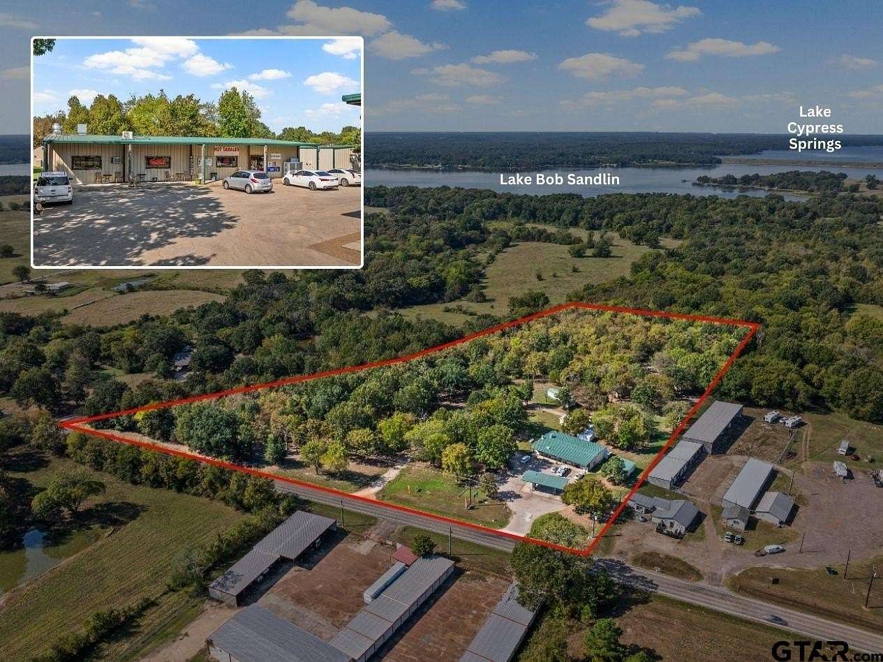 10.09 Acres of Improved Commercial Land for Sale in Mount Pleasant, Texas