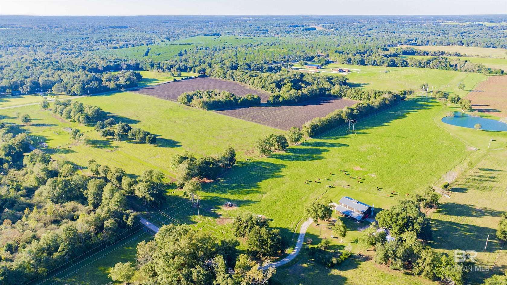 97.5 Acres of Agricultural Land for Sale in Summerdale, Alabama