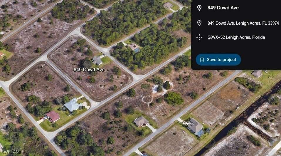 0.244 Acres of Residential Land for Sale in Lehigh Acres, Florida