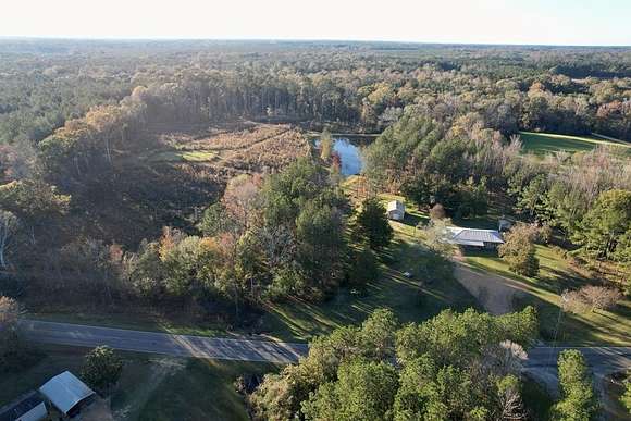 15 Acres of Recreational Land with Home for Sale in Bogue Chitto, Mississippi