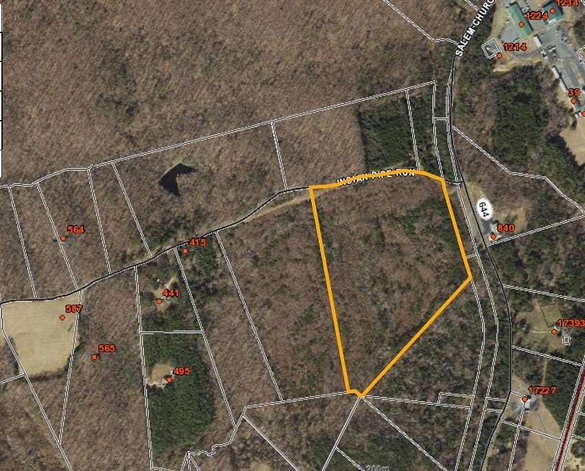 29 Acres of Recreational Land for Sale in Palmyra, Virginia