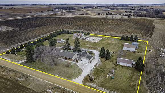 4.33 Acres of Residential Land with Home for Sale in Lake View, Iowa