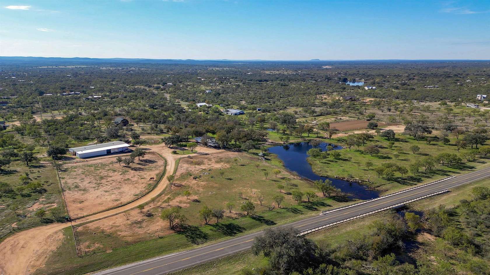 15.15 Acres of Land with Home for Sale in Llano, Texas