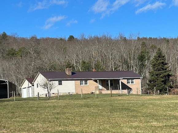 22.07 Acres of Land with Home for Sale in Ivanhoe, Virginia