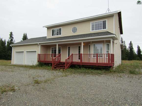 2.8 Acres of Residential Land with Home for Sale in Delta Junction, Alaska