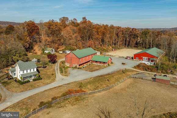 21.6 Acres of Land with Home for Auction in Reinholds, Pennsylvania