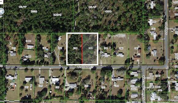 2.04 Acres of Residential Land for Sale in Homosassa, Florida