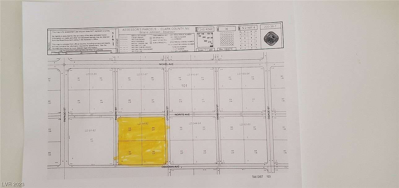 2.07 Acres of Land for Sale in Sandy Valley, Nevada