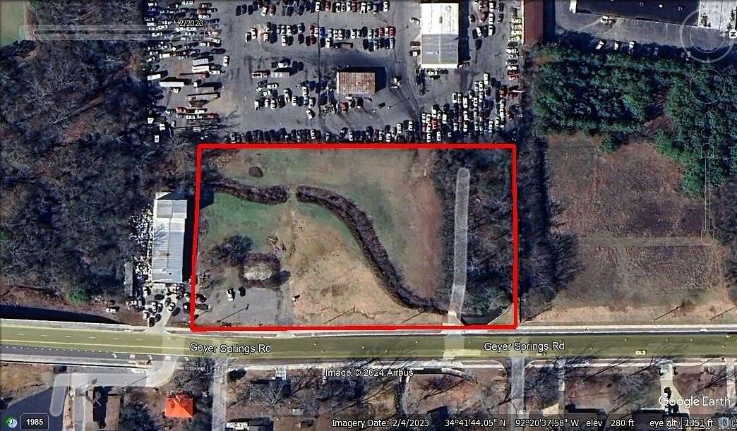 3.98 Acres of Commercial Land for Sale in Little Rock, Arkansas