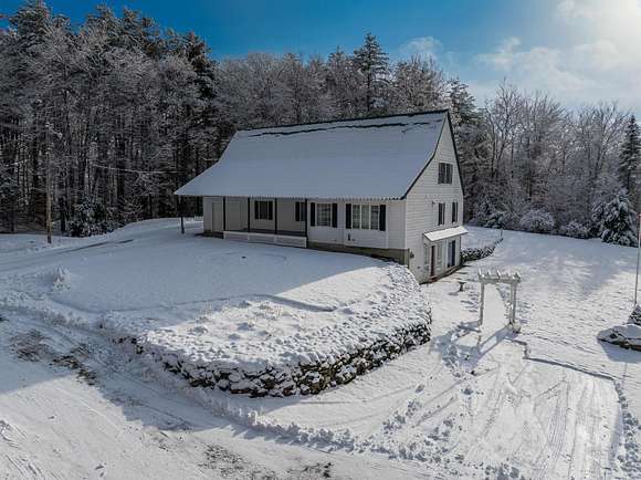 4 Acres of Residential Land with Home for Sale in Brookfield, New Hampshire