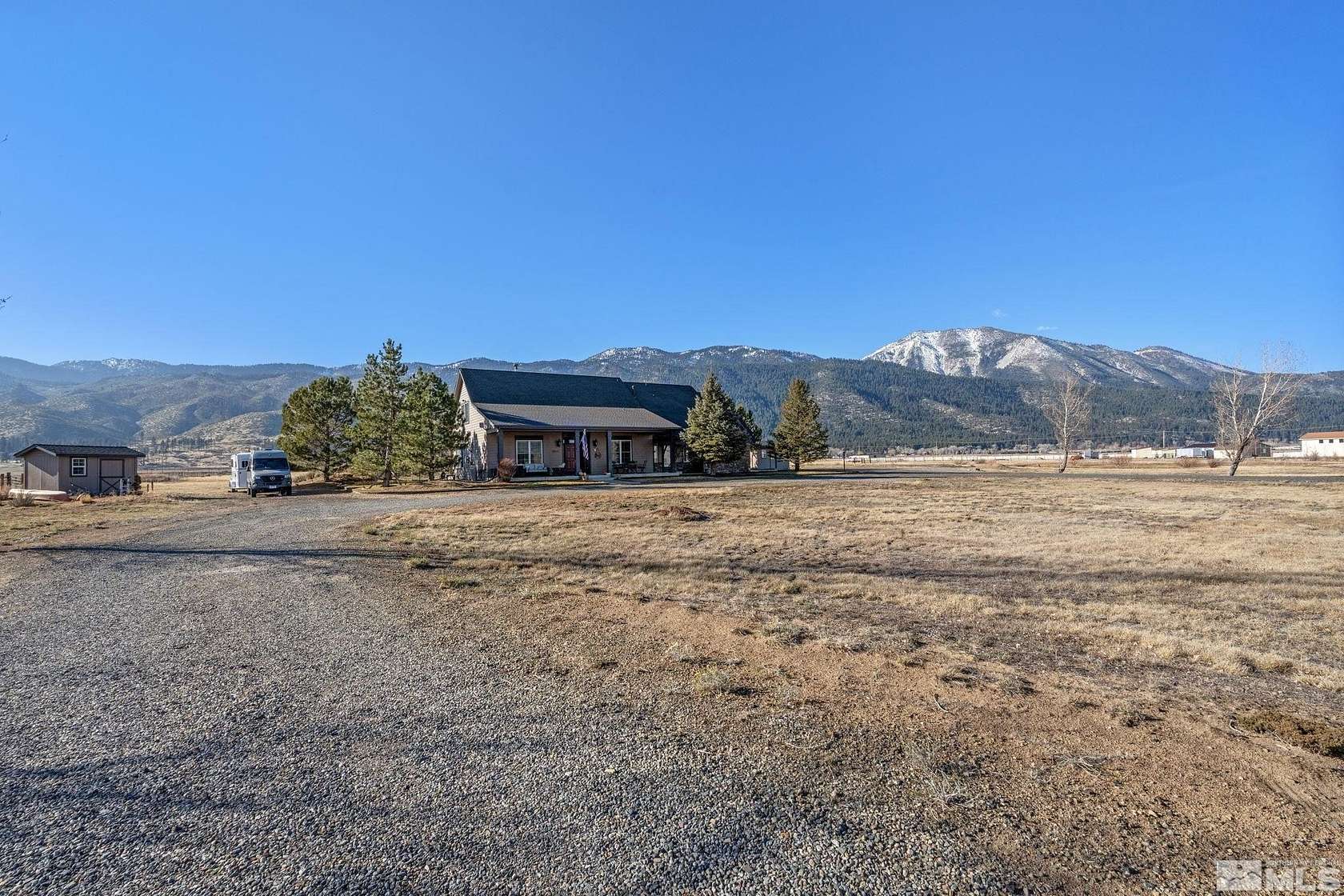 13.57 Acres of Land with Home for Sale in Washoe Valley, Nevada