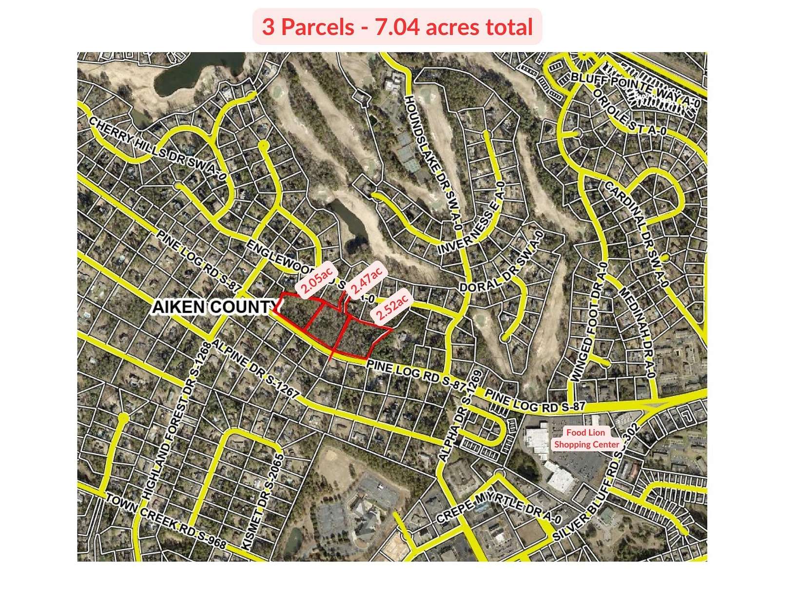 7.04 Acres of Residential Land for Sale in Aiken, South Carolina