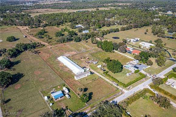 10.467 Acres of Land with Home for Sale in Fort Myers, Florida