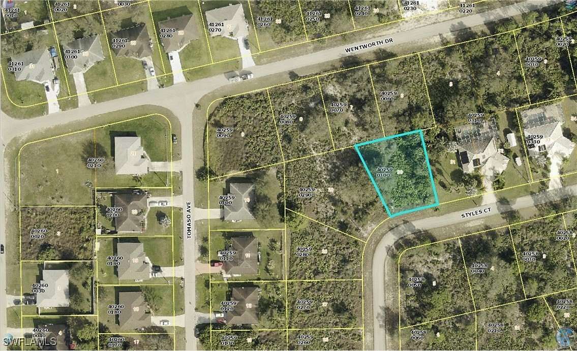 0.266 Acres of Residential Land for Sale in Lehigh Acres, Florida