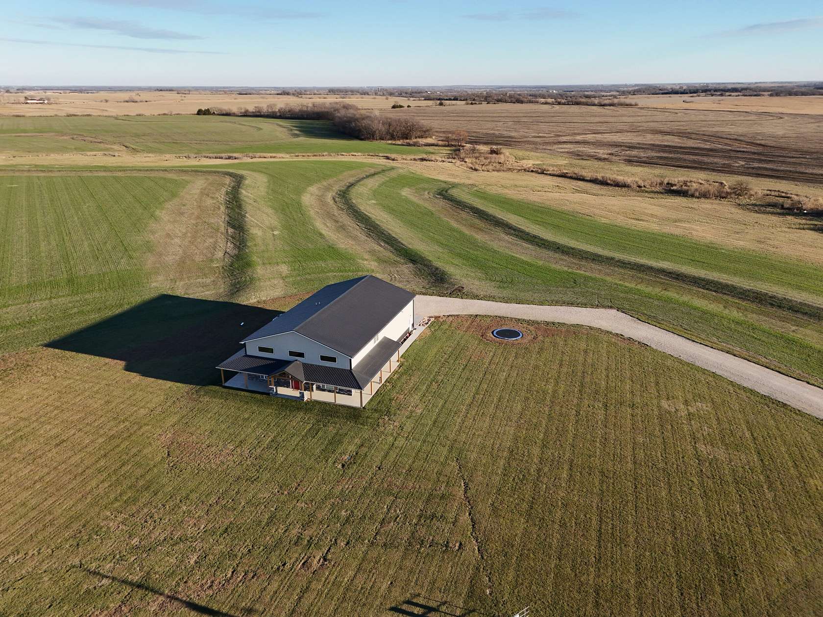 156.35 Acres of Land with Home for Sale in Overbrook, Kansas