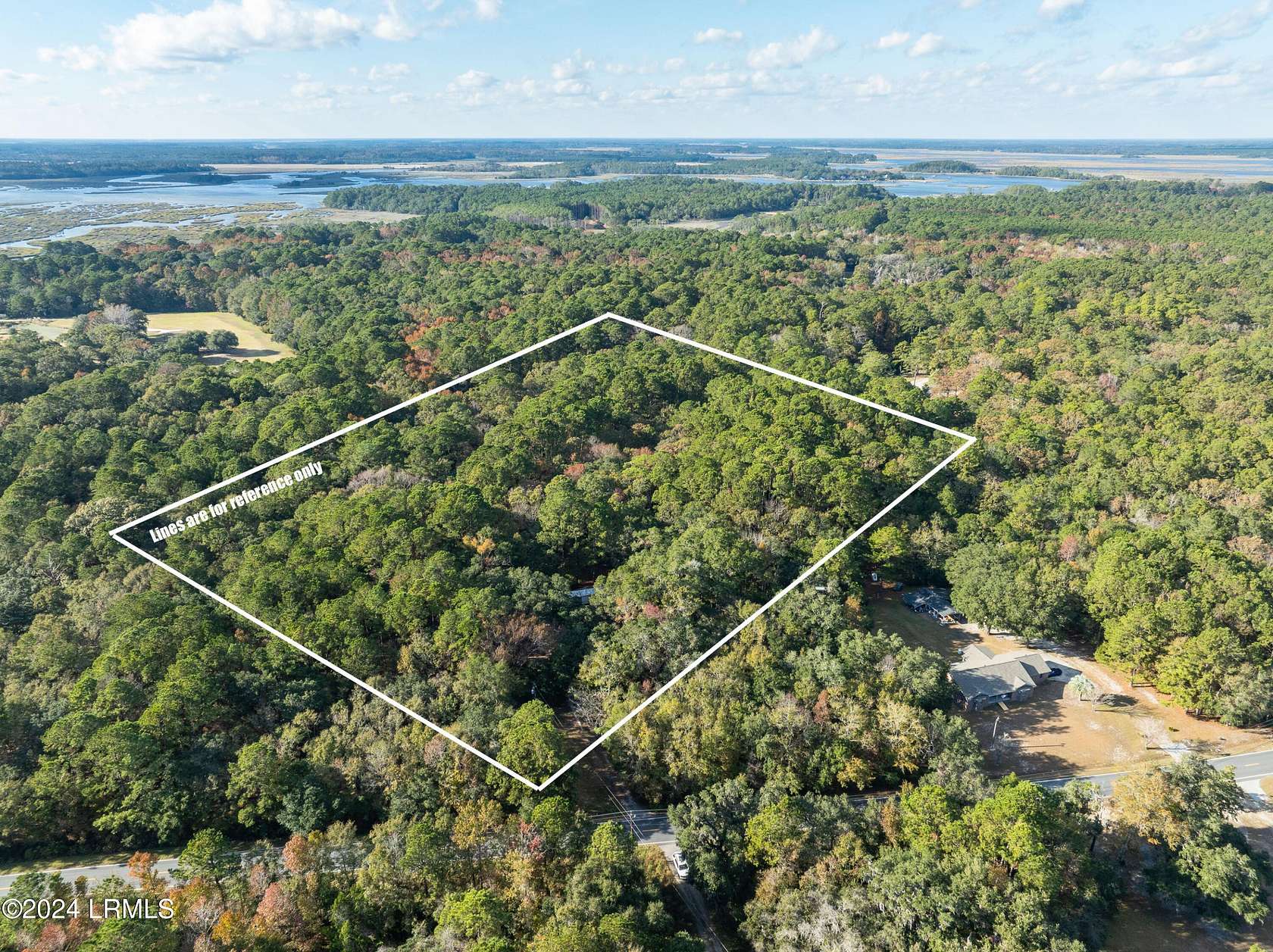 10.02 Acres of Land with Home for Sale in Beaufort, South Carolina