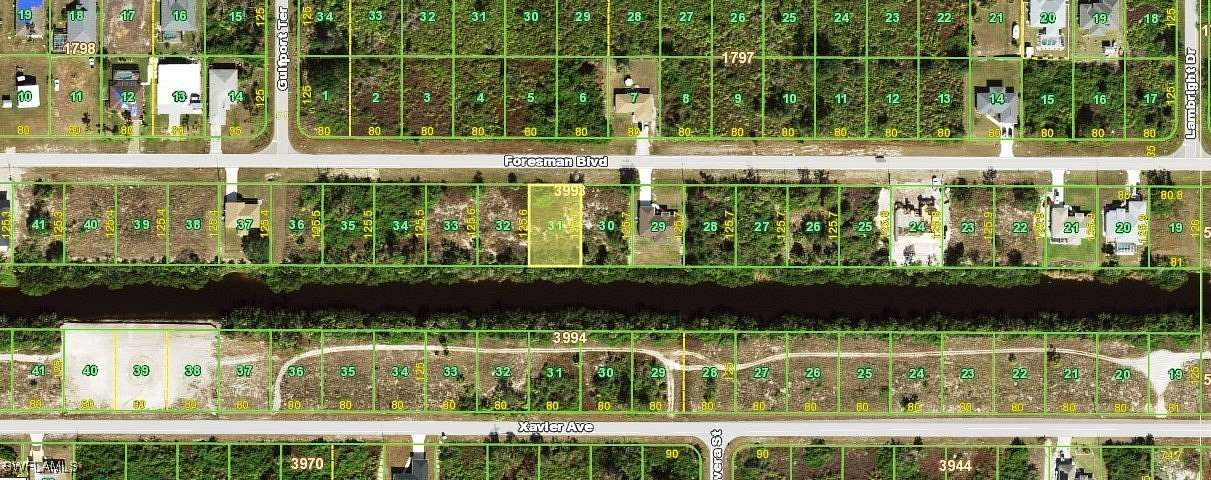 0.23 Acres of Residential Land for Sale in Port Charlotte, Florida