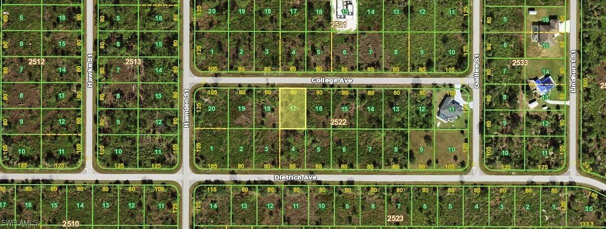 0.23 Acres of Residential Land for Sale in Port Charlotte, Florida