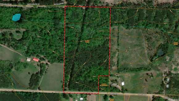 19 Acres of Land for Sale in Rose Bud, Arkansas