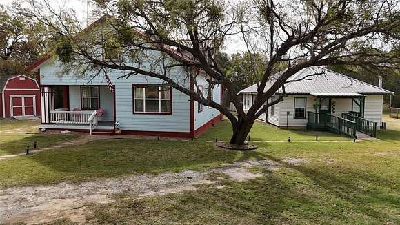 16.87 Acres of Recreational Land with Home for Sale in Blanket, Texas