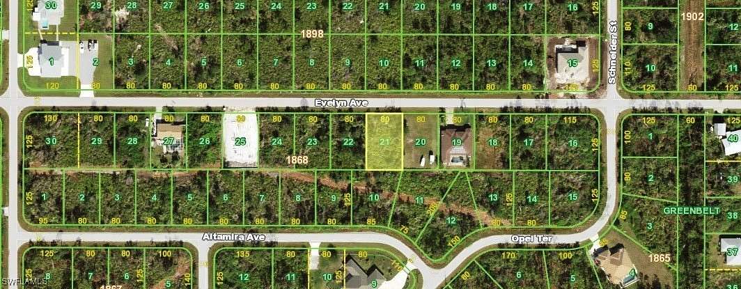 0.23 Acres of Residential Land for Sale in Port Charlotte, Florida