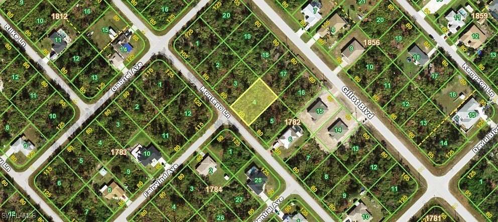 0.23 Acres of Residential Land for Sale in Port Charlotte, Florida