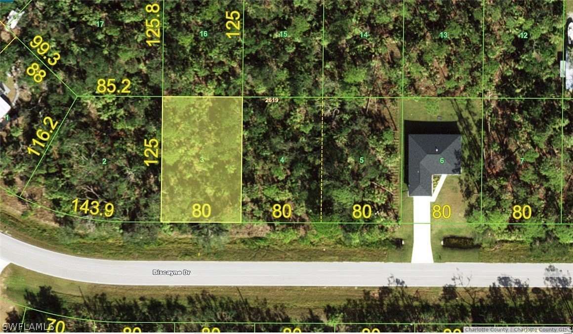 0.23 Acres of Residential Land for Sale in Port Charlotte, Florida