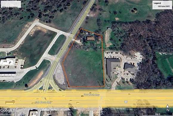 4 Acres of Commercial Land for Sale in Weatherford, Texas