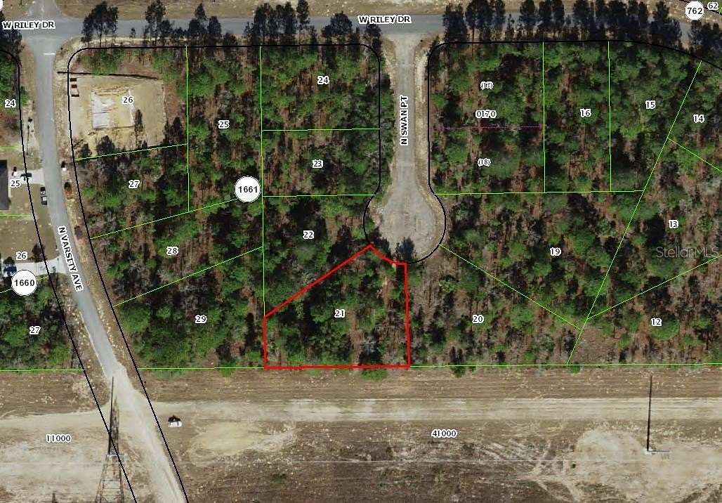 0.44 Acres of Residential Land for Sale in Dunnellon, Florida