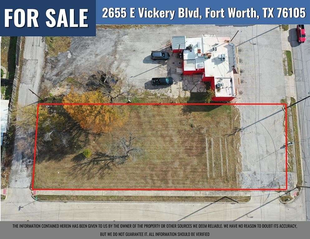 0.344 Acres of Commercial Land for Sale in Fort Worth, Texas