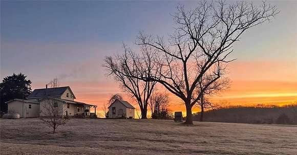 40 Acres of Agricultural Land with Home for Sale in Leavenworth, Kansas