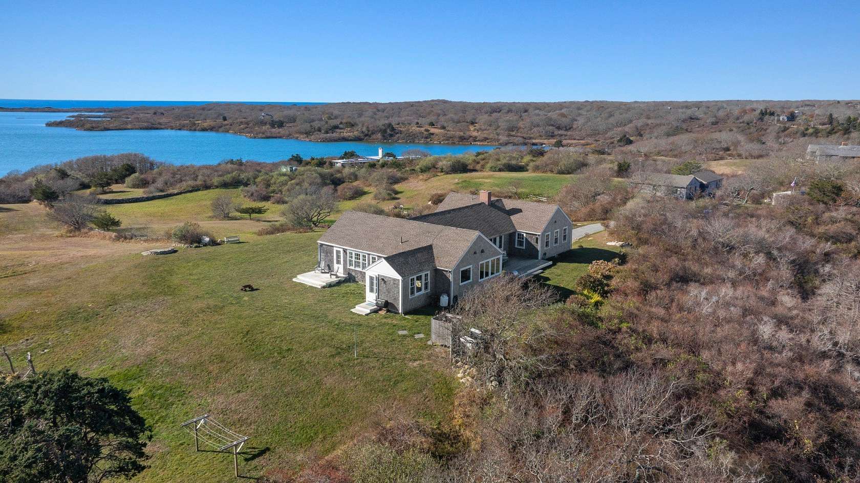 3.6 Acres of Residential Land with Home for Sale in Chilmark, Massachusetts