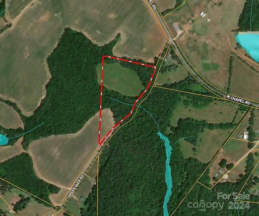 9.037 Acres of Land for Sale in McConnells, South Carolina