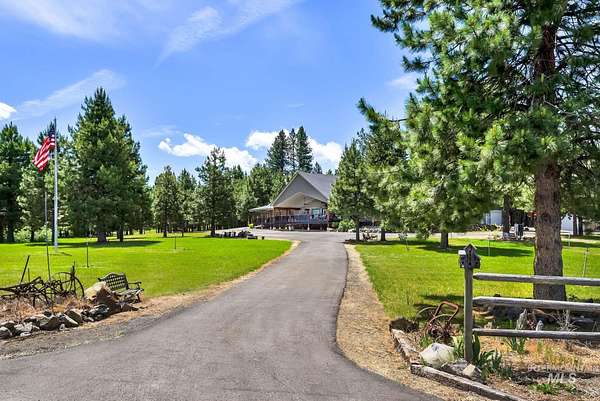 12.6 Acres of Recreational Land with Home for Sale in Cascade, Idaho