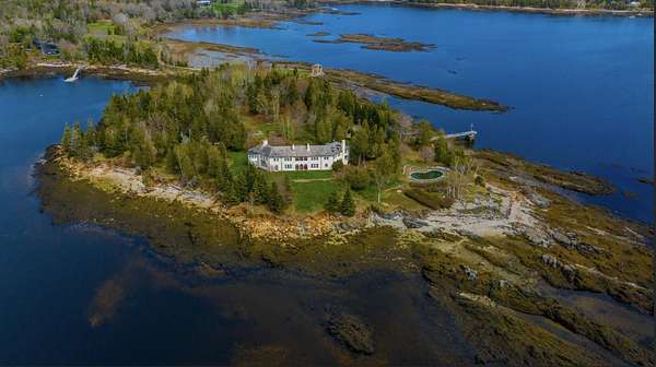 8.8 Acres of Land with Home for Sale in Islesboro, Maine