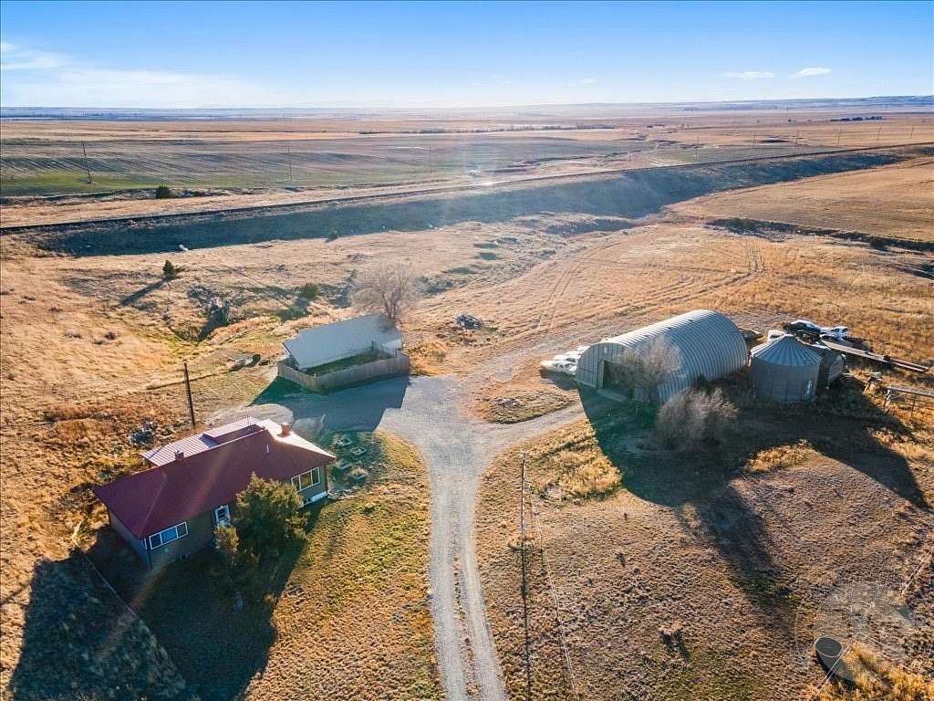 12.09 Acres of Land with Home for Sale in Broadview, Montana