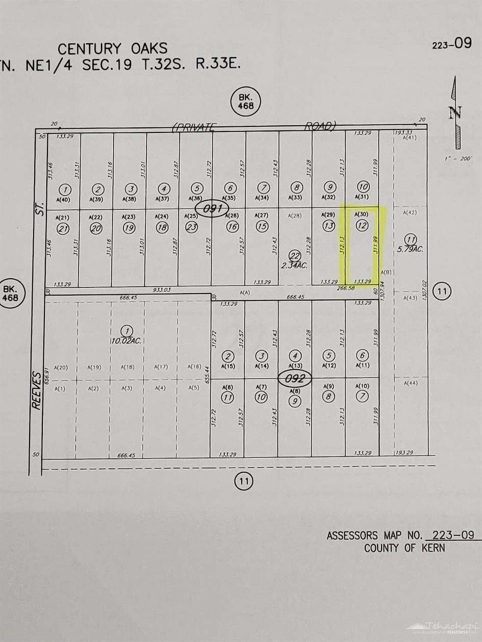 0.96 Acres of Residential Land for Sale in Tehachapi, California