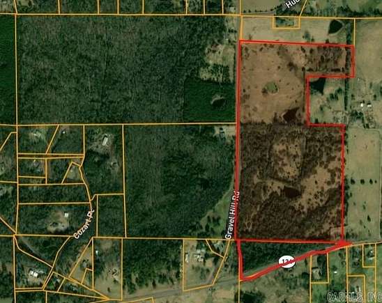 69 Acres of Land for Sale in Russellville, Arkansas