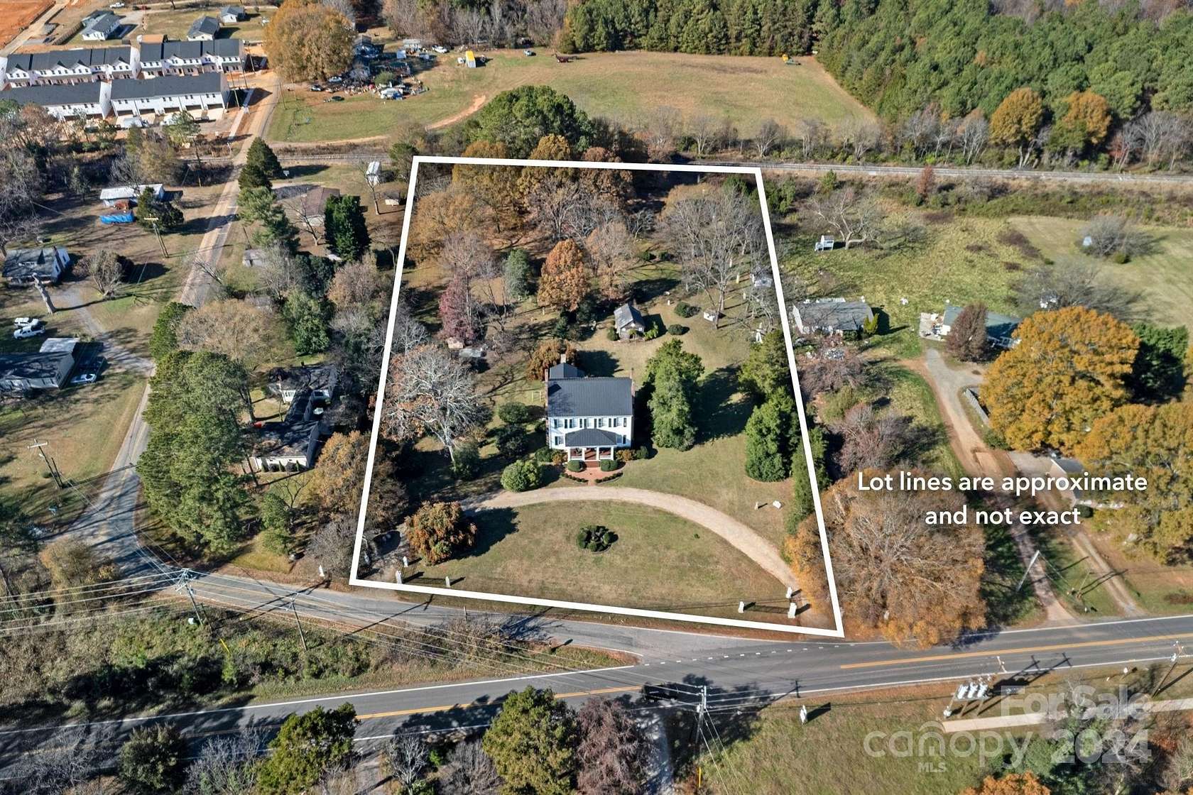 3.45 Acres of Residential Land with Home for Sale in Mooresville, North Carolina