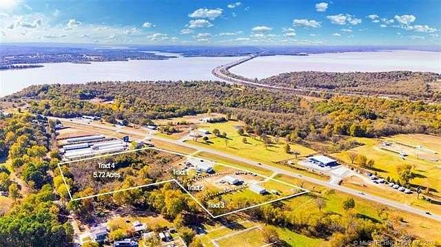 9.61 Acres of Improved Commercial Land for Sale in Eufaula, Oklahoma