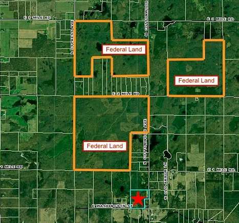 34 Acres of Land for Sale in White Cloud, Michigan