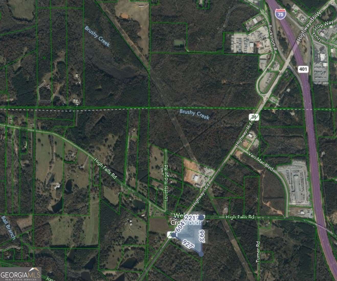 9 Acres of Commercial Land for Sale in Jackson, Georgia