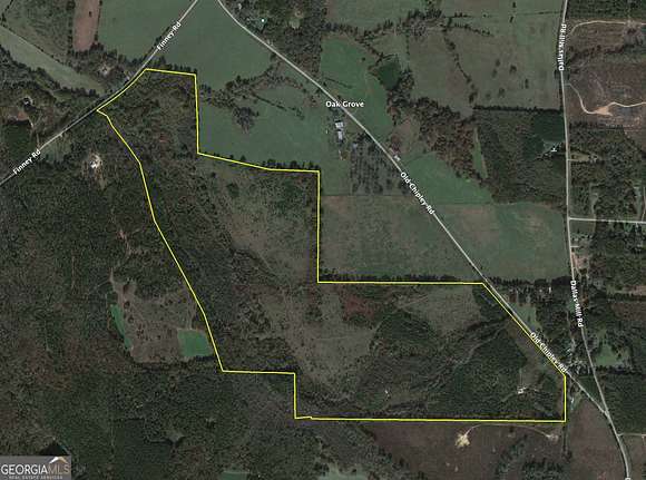 217.5 Acres of Recreational Land & Farm for Sale in Pine Mountain, Georgia