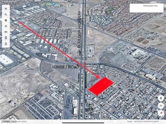 3.27 Acres of Residential Land for Sale in Henderson, Nevada