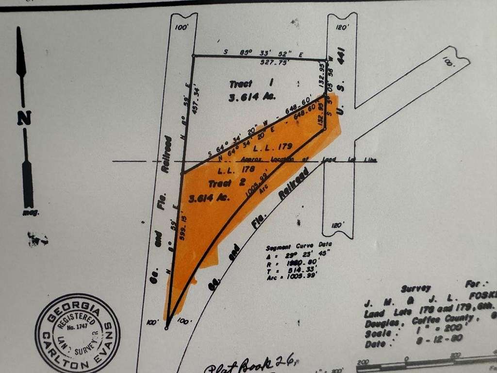 3.16 Acres of Commercial Land for Sale in Douglas, Georgia