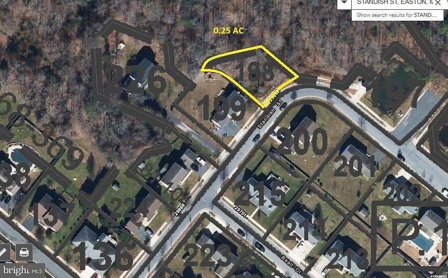 0.26 Acres of Residential Land for Sale in Easton, Maryland