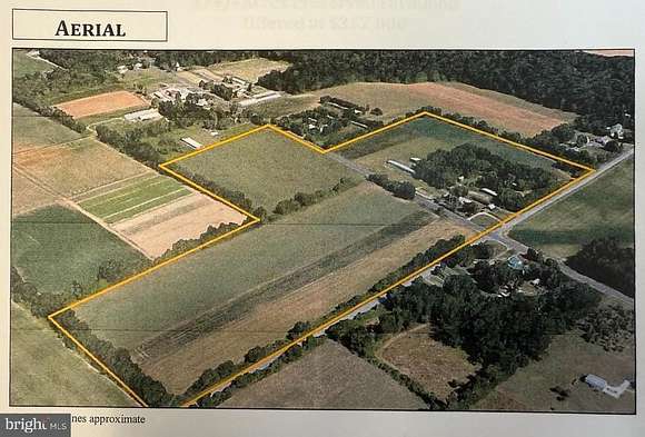 37 Acres of Agricultural Land with Home for Sale in Elmer, New Jersey