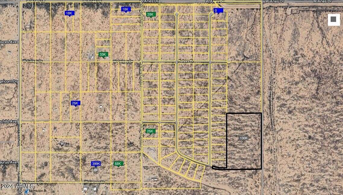 21.63 Acres of Land for Sale in Eloy, Arizona