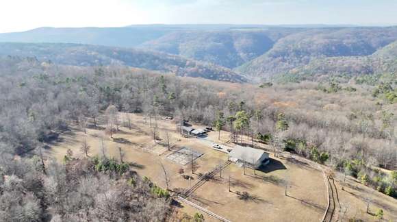 9.56 Acres of Residential Land with Home for Sale in Ozone, Arkansas